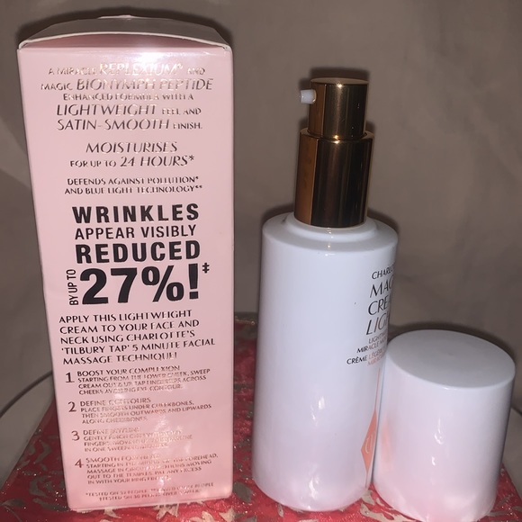 Charlotte Tilbury NEW UNUSED Magic Cream Light Lightweight Miracle Moisturizer - Picture 4 of 7